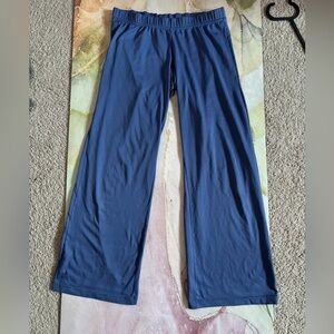 Patagonia blue wide leg pants